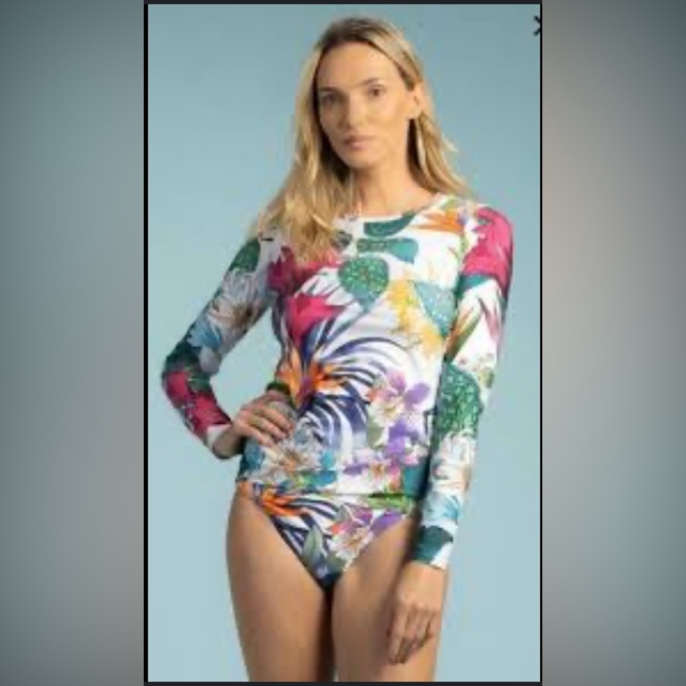 Trina Turk Amazonia Rash Guard